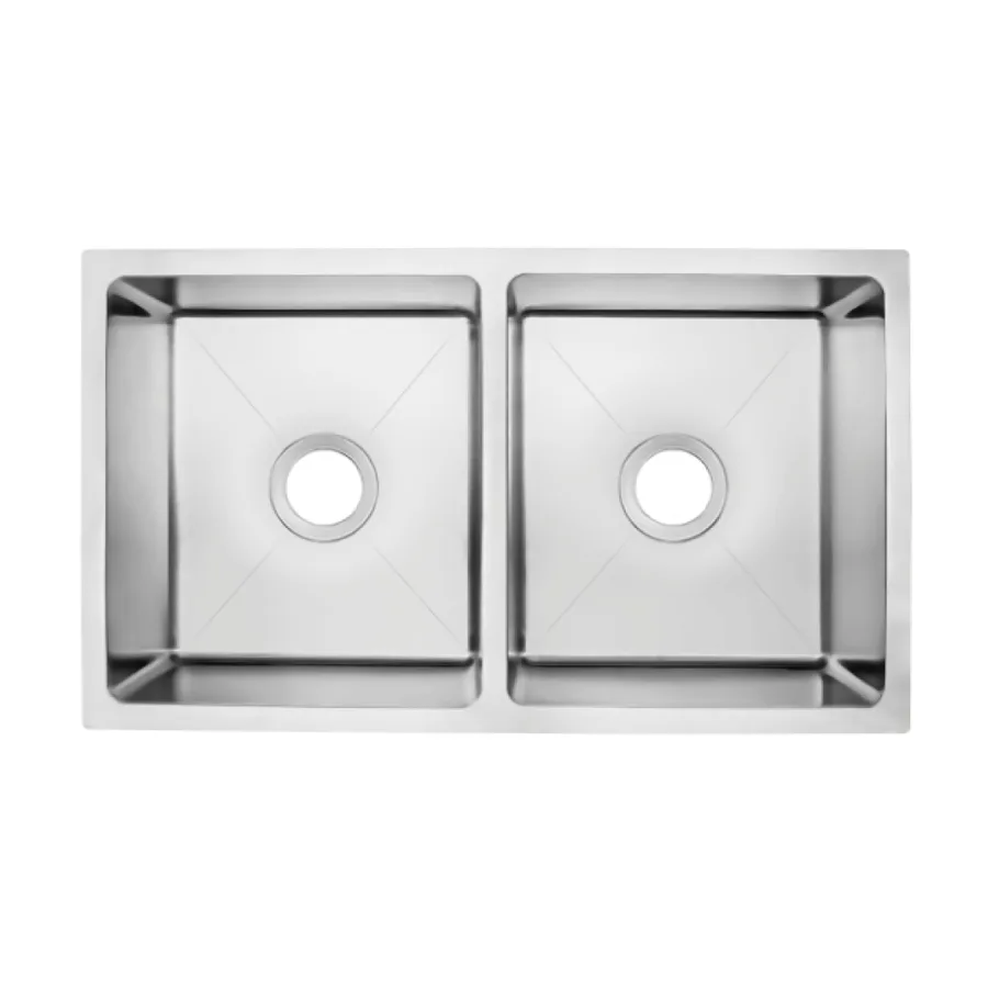 18 Gauge Double Bowl Stainless Steel Sink