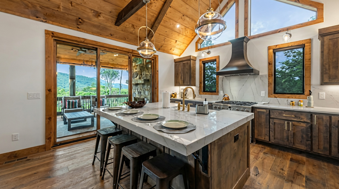 Granite kitchen install — Acworth, GA