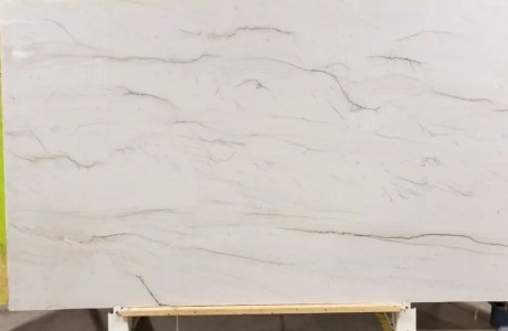 Quartzite slab surface close-up