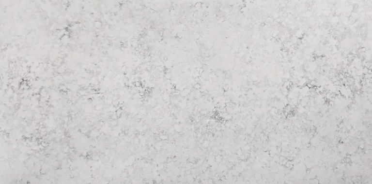 Polar White quartz slab