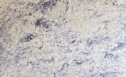White Ice granite slab